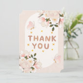 ボヘミア結婚の野花の挨拶 カード (スタンド正面)