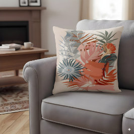 ボヘミア色の抽象デザイン クッション