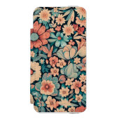 ボヘミア花枕ケース INCIPIO iPhoneウォレットケース (フォリオ 正面)