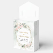 ボヘミア赤面バラユーカリ金ゴールド結婚ズ フェイバーボックス (オープン)