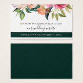 ボヘミア開花結婚ズのウェブサイト (正面&裏面)