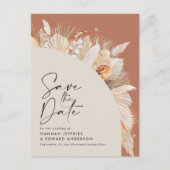 ボヘミア・テラコッタ・パンパス・グラス・フォト・アンノ 案内ポストカード (正面)