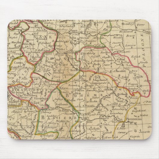 ボヘミア·ドイツ マウスパッド (正面)