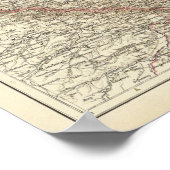 ボヘミア、モラビア、オーストリアシレジア2 ポスター (角)