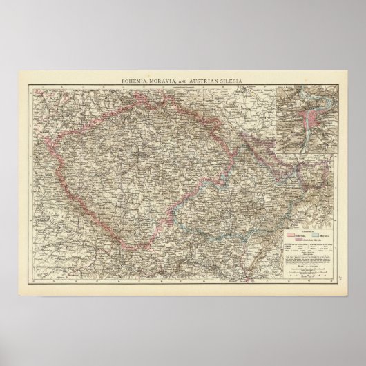 ボヘミア、モラビア、オーストリアシレジア2 ポスター (正面)