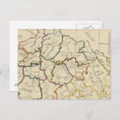 ボヘミア、モラビア、オーストリアシレジア ポストカード (正面/裏面)