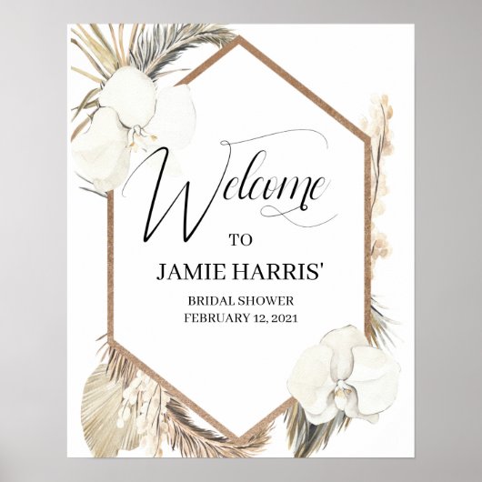 ボヘミア|砂漠|ブライダルシャワーの舞台,ブライダルシャワー ポスター (正面)