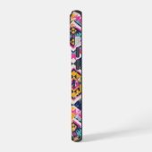 ボヘミインスパイアアの電話 iPhone 15ケース (左側面)