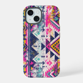 ボヘミインスパイアアの電話 iPhone 15ケース