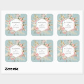 ボヘミエレガントアンフローラモノグラムスクエア スクエアシール (シート)