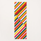 ボヘミストライプの人 ヨガマット (正面)