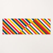 ボヘミストライプの人 ヨガマット (正面(横))