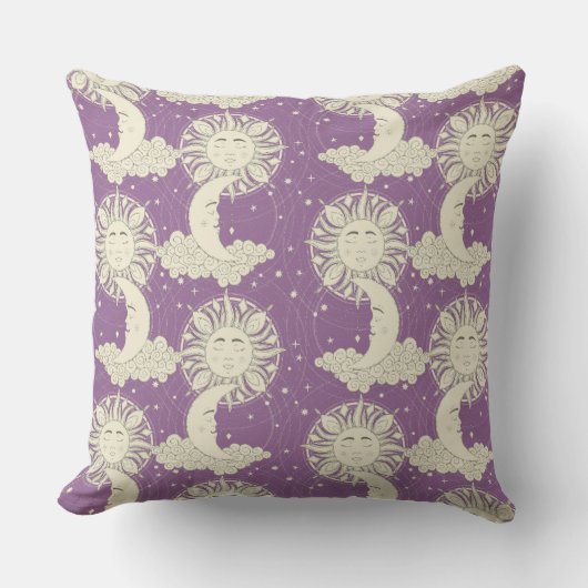 ボヘミドリームスミレ クッション (正面)