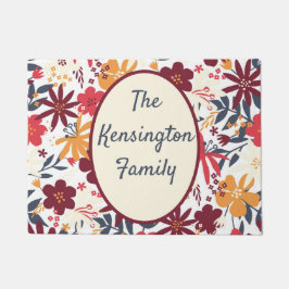 ボヘミパーソナライズされたド様式 ドアマット