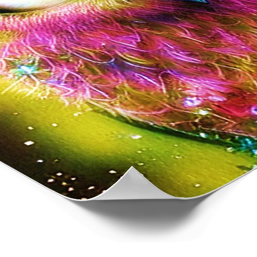 ボヘミフクロウ ポスター (角)