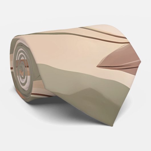 ボヘミモダンア離れのとシェイプのネックタイ ネクタイ (ロール)