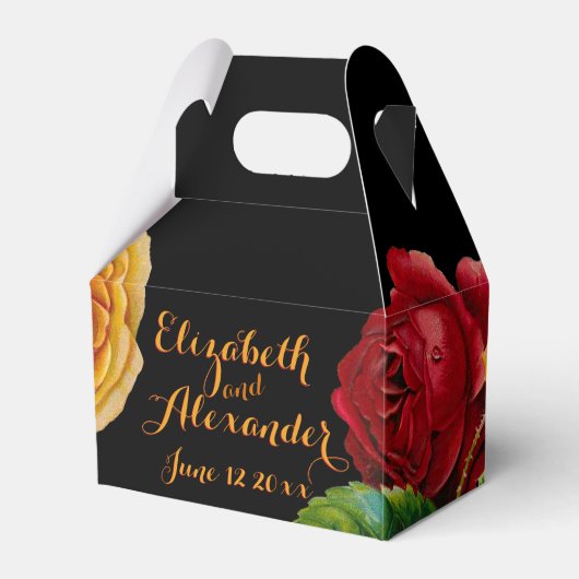 ボヘミモダンデザイン結婚ズ フェイバーボックス (正面サイド)