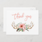 ボヘミ感謝していアン・ノーテカード ポストカード (正面/裏面)