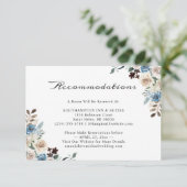 ボヘミ素朴フローラ結婚の宿泊施設 エンクロージャーカード (スタンド正面)
