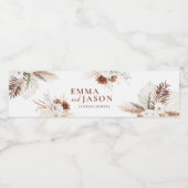 ボヘミ結婚アンフローラのボトルのラベル ペットボトルラベル (シングルラベル)