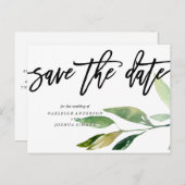 ボヘミ葉アの写真ポストカードを保存 案内ポストカード (正面/裏面)