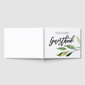 ボヘミ葉ア結婚のゲストブック ゲストブック (全面)