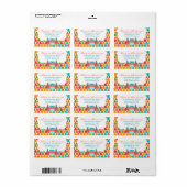 ボヘムフクロウ白ラージラベル ラベル (フルシート)