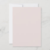 ボヘモダンミアンアーチブライドへアドバイスカード サンキューカード (裏面)