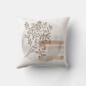 ボヘモダンミアンスタイルリーフ装飾用クッション クッション (裏面)