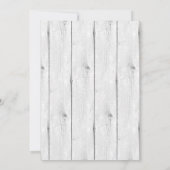 ボヘモダンミアンタイポグラフィ |写真の保存日付 セーブザデート (裏面)