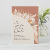 ボヘモダンミアンテラコッタパンパスグラス救写真写真 セーブザデート (スタンド正面)