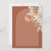 ボヘモダンミアンテラコッタパンパスグラス結婚ズ (裏面)