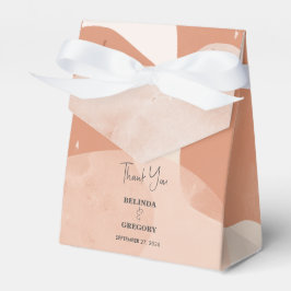 ボヘモダンミアンテラコッタ抽象芸術結婚ズ フェイバーボックス