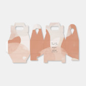 ボヘモダンミアンテラコッタ抽象芸術結婚ズ フェイバーボックス (折り畳みなし)