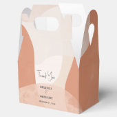 ボヘモダンミアンテラコッタ抽象芸術結婚ズ フェイバーボックス (オープン)