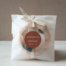 ボヘモダンミアンパインタリー兵馬俑ティール（緑がかった色）結婚ズ ラウンドシール