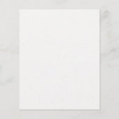 ボヘモダンミアンパンパスグラス結婚式招待状 (裏面)