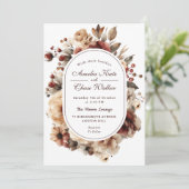 ボヘモダンミアンフローラフレ結婚ーム 招待状 (スタンド正面)