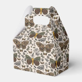 ボヘモダンミアンモスワイルドフラワー抽象芸術模様 フェイバーボックス (正面サイド)