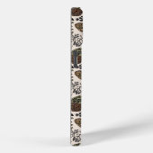 ボヘモダンミアンモスワイルドフラワー抽象芸術模様 Case-Mate iPhoneケース (裏面 / 右)