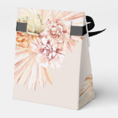 ボヘモダンミアン水色フローラパステル誕生日 フェイバーボックス (裏面サイド)