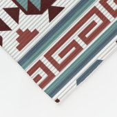 ボヘモダンミアン素朴サウスウエスタンコウィド フリースブランケット (角)