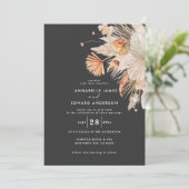 ボヘモダンミアン黒パンパ結婚スグラス (スタンド正面)