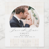 ボヘモダンミミニマルン写真保存 ワインラベル (シングルラベル)