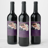 ボヘモダンミミニマルン写真保存 ワインラベル (ボトル)