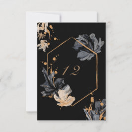 ボヘ独占的ミアンフローラ結婚テーブル番号 出欠カード