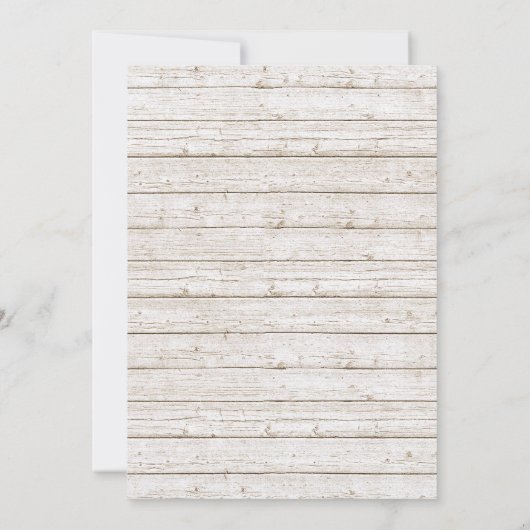 ボヘ素朴ミアンフェザーズアロー結婚式招待状 招待状 (裏面)