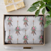 ボヘ素朴ミアンフェザー&バラアロー結婚ズ 薄葉紙 (ギフト)