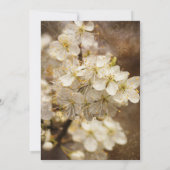 ボヘ素朴ミアンフラムスブライダルランチ 招待状 (裏面)