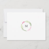 ボヘ素朴ミアン春リーフリース結婚ズ (裏面)